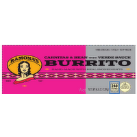 Ramonas Carnitas Bean Cheese Burrito - 4.5 Ounce